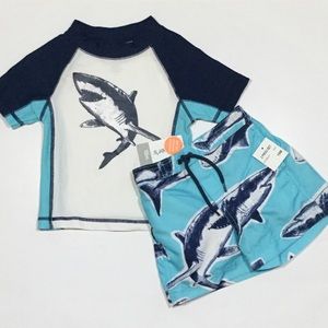 NWT Carter’s swim suit , boys size 18m